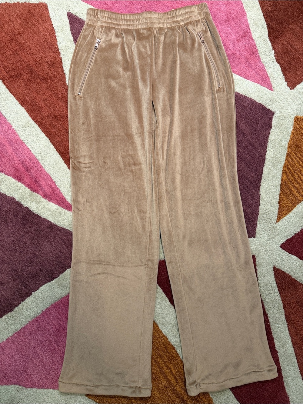 NWT Skims Velour Wide Leg Pant Size S